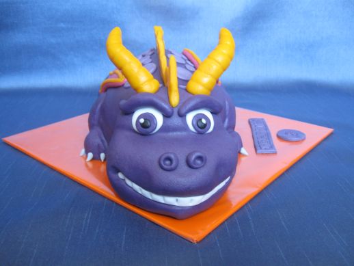 drak Spyro zepředu