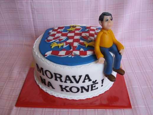 kulatý s moravskou orlicí zepředu