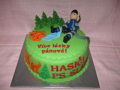 hasičský zepředu