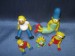 figurky Simpsonovi shora